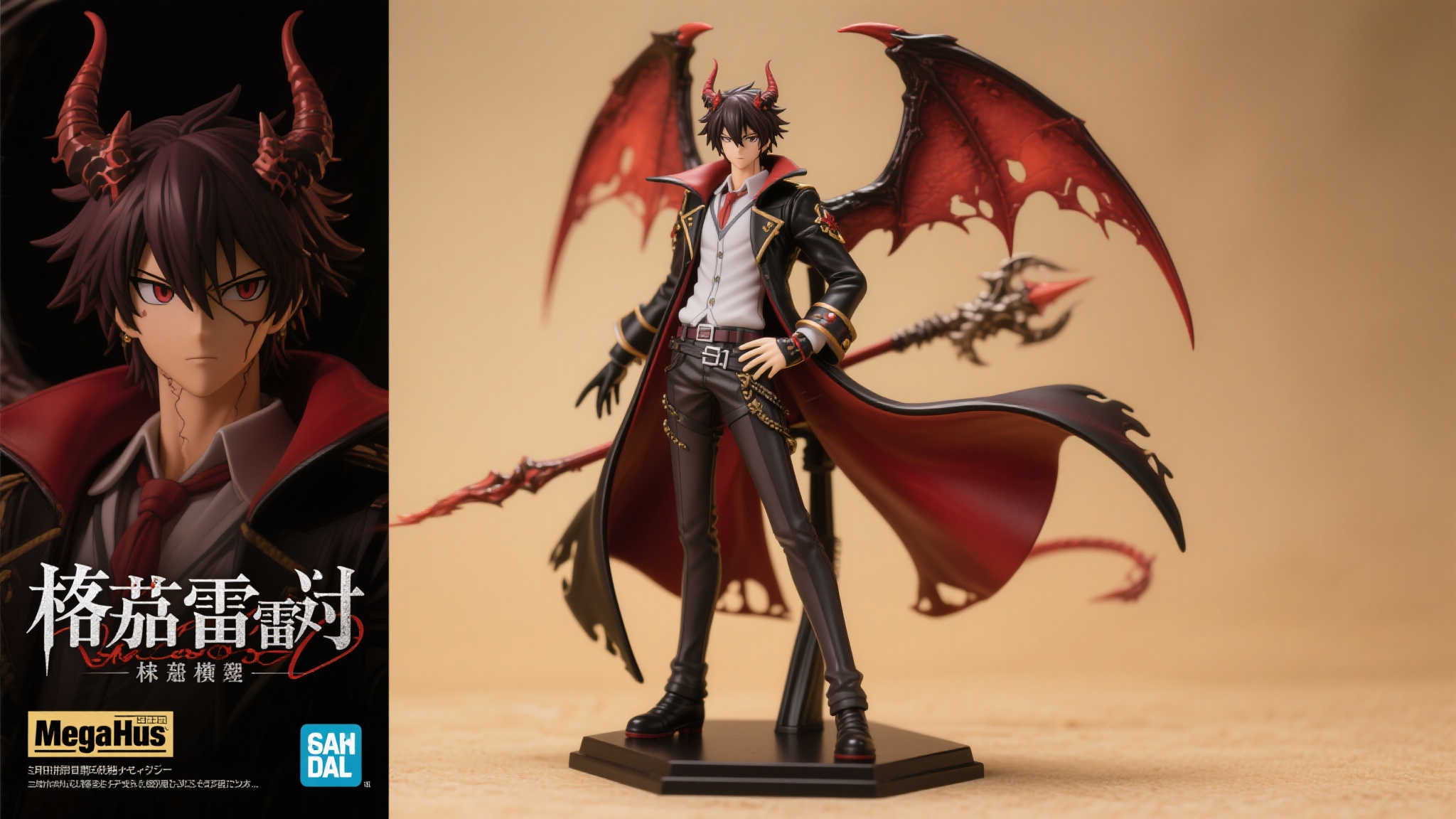 MegaHouse推出《恶魔召唤师》葛叶雷道模型，预计12月上市