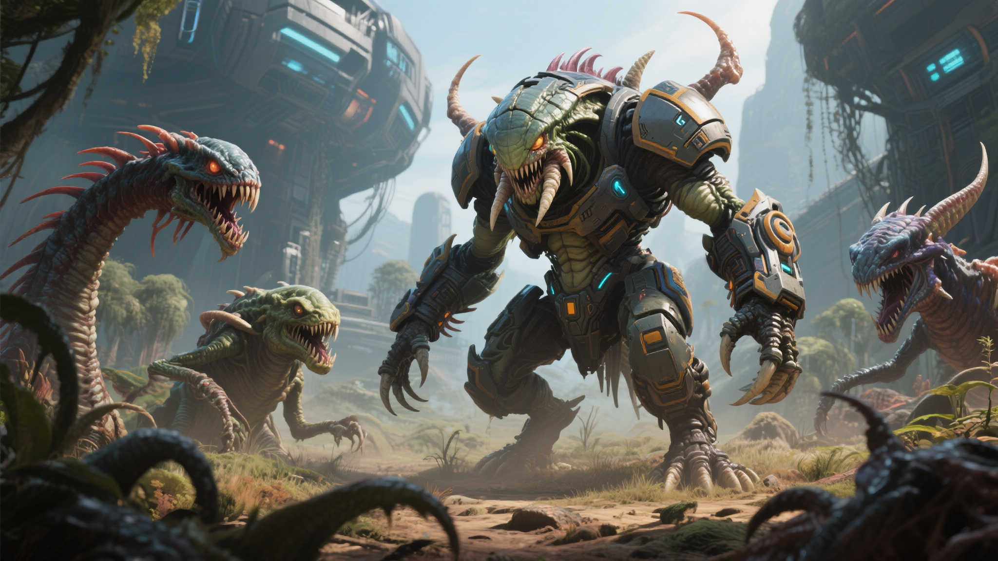 腾讯发布《荒野起源》全新情报，机械螳螂BOSS隆重登场！